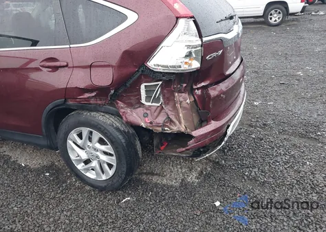 2015 Honda Cr-V Ex-L из США, поврежденный, VIN 5J6RM4H77FL053218